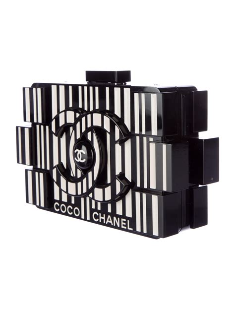 chanel lego clutch.